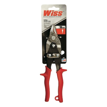 Crescent Wiss Crescent Wiss 9-1/4 in. Stainless Steel Serrated Bulldog Aviation Snips 1 pk M5R
